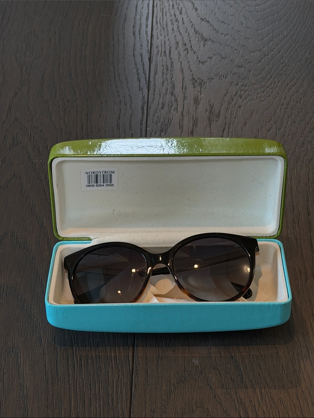 kate spade Black Gradient Round Women's Sunglasses